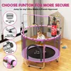 FUNTOK detská trampolína 140 cm s hojdačkou, sadou kruhov, Náhľad obrázku produktu 2