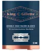 King C. Gillette, Rasoirs à double tranchant, 10 pièces Voir les images du produit 1