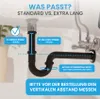 Bächlein Universal Siphon für Waschbecken & Waschtisch - Produktbild-Vorschau 4