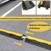 LZQ 2 kusy káblových mostíkov ochrana pri prejazde cez 2 Náhľad obrázku produktu 5