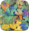 Auflage Hocker Kreta 8194 Papagei 50x50x9 cm KETTtex Produktbild-Vorschau 1