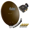Fuba DAA 780 B Satellitenantenne Aluminium in Braun HDTV 4K Produktbild-Vorschau 1