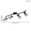 Eglo 98626 POLLICA E14 plafoniera a 4 vie 640x220mm Anteprima dell’immagine prodotto 10