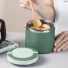 Thermobehälter für Essen, 1000ml Edelstahl Produktbild-Vorschau 2