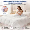 Sleep Comfy 4 Jahreszeiten Bettdecke 200x220 cm – Thermo Produktbild-Vorschau 6
