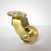 Roulettes 25mm en laiton massif pivotant à 360° - Roulettes Voir les images du produit 4
