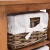 BADSCHRÄNKCHEN "FLAIR" 2 ratanové koše | 50x38x29cm (VxŠxH) Náhled obrázku produktu 5
