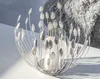 GILDE Windlicht, "Trevi", Blattmotiv, Metall, silberfarben, Produktbild-Vorschau 5