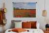 MuchoWow® Wandteppich Wandbehang Mohnblumen - Blumen - Produktbild-Vorschau 4
