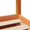 Möbel Massivholzbett ohne Matratze Wachsbraun 180x200 Produktbild-Vorschau 10