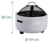 Braciere Relaxdays, Ø braciere 44 cm, parascintille, Anteprima dell’immagine prodotto 4