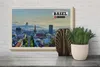 Holzschild Reise Basel Schweiz Skyline Architektur 30x20cm Produktbild-Vorschau 4