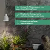 Venso EcoSolutions E27 SAGA lampenkap, zwart, LED plantlamp Productafbeelding-voorbeeld 3
