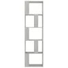 vidaXL Bücherregal/Raumteiler Betongrau 45x24x159 cm Produktbild-Vorschau 11