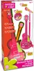 The image shows the retail packaging for a Bontempi iGirl electronic guitar with a stage microphone. Voir les images du produit