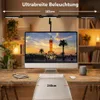 Monitor Lampe Schwarz LED Schreibtischlampe mit Klemme und Produktbild-Vorschau 5
