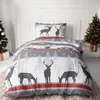 Cosy Christmas Biber Bettwäsche 135x200cm, 100% Baumwolle, Produktbild-Vorschau 1