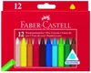 FABER-CASTELL Wachsmalstifte dreikant 12-er Kartonetui Produktbild-Vorschau 3