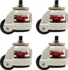 Nivelierrollen Set - GD-60S Möbelrollen - Set mit 4 - Produktbild-Vorschau 1