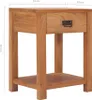 Nachttisch 35x35x50 cm Massivholz Teak Produktbild-Vorschau 6