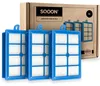 SQOON HEPA13 Ersatzfilter für Philips FC8031 Vakuum 3X, Produktbild-Vorschau 1