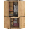 Akord Armadio Angolare 4 Ante Rovere Craft 100X50X180 Anteprima dell’immagine prodotto 2