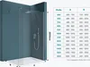 Mai & Mai 110x200cm Walk-In Dusche Duschwand für Dusche Produktbild-Vorschau 7