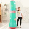 Zelený boxovací vak pre deti 120 cm, stojaci boxovací vak Náhľad obrázku produktu 4