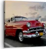 Bild auf Leinwand - Leinwandbild - Auto Kuba Himmel - Produktbild-Vorschau 1