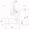 ACO 100cm Nebenraumfenster Kippfenster Isofenster braun Produktbild-Vorschau 5