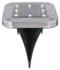 4x LED Solarleuchte, Wegeleuchte, Edelstahl, LxB 10x10 cm Produktbild-Vorschau 13