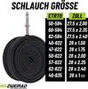 2x Schwalbe Fahrrad Schlauch 27,5 28 29 Zoll SV19 Produktbild-Vorschau 2