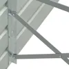 A close-up view of the metal support structure of a raised garden bed. Podgląd zdjęcia produktu