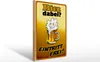 Holzschild  Bier dabei Eintritt frei, 40x30 cm, Produktbild-Vorschau 1