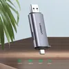 Adapter USB + USB-C UGREEN  CM185 czytnik kart SD + microSD Podgląd zdjęcia produktu 7