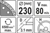 Disco diamantato "turbo" - 230x22,2 mm Anteprima dell’immagine prodotto 4