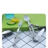 EssBesteck Kompakt Camping-Besteck Edelstahl5-in-1， Produktbild-Vorschau 9