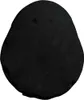 A black bolster cushion is shown from a top-down perspective against a white background. Náhľad obrázku produktu