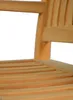 Teakholz Sessel Messina massiver wetterfester Holzsessel Produktbild-Vorschau 4