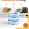 Goliving Glas-Meal-Prep-Behälter – Set mit 5 Produktbild-Vorschau 6