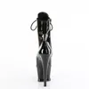 MOON-1020SK Damen Booties von Pleaser, Schwarz Glanz , EU Produktbild-Vorschau 4