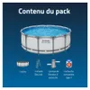 Piscina rotonda Steel Pro MAX in acciaio 488x122 cm Bestway Anteprima dell’immagine prodotto 51