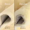 Wkładka do wózka dziecięcego KIWA Basic z prawdziwej owczej Podgląd zdjęcia produktu 6