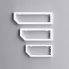 doporro 33x2x15 cm rostfreie Edelstahl Wandkonsole Weiß Produktbild-Vorschau 5
