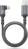 deleyCON 1,5m USB C Kabel Winkel 90 Grad USB-A auf USB-C Produktbild-Vorschau 3