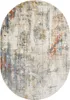 Kurzflorteppich 160 x 230 cm Beige-Blau modern abstraktes Produktbild-Vorschau 1