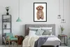 MuchoWow® Gerahmtes Poster Hund - Haustiere - Fell 60x90 cm Produktbild-Vorschau 4