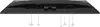 The back view of a black computer monitor, showing various ports and labels. Produktbild-Vorschau