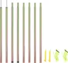 vidaXL Voile d'ombrage 2 pcs. 250 cm Acier galvanisé Voir les images du produit 6