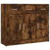 vidaXL Credenza rovere affumicato 91x28x75 cm materiale a Anteprima dell’immagine prodotto 2